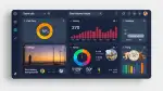 Zentrales Smart Home Dashboard für effizientes Heizmanagement