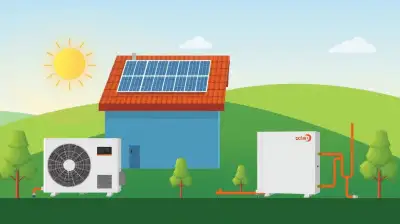 Solargestützte Wärmepumpen