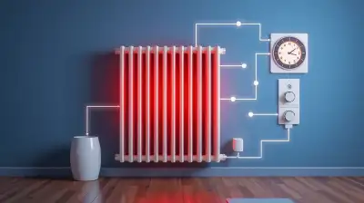 Zentrales Heizsystem mit Smart-Home Integration