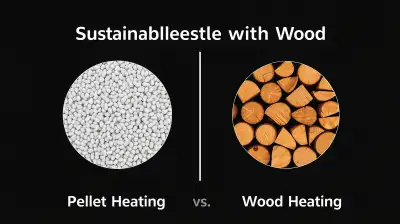 Pelletheizung vs. Holzheizung: Nachhaltige Wärme im Vergleich