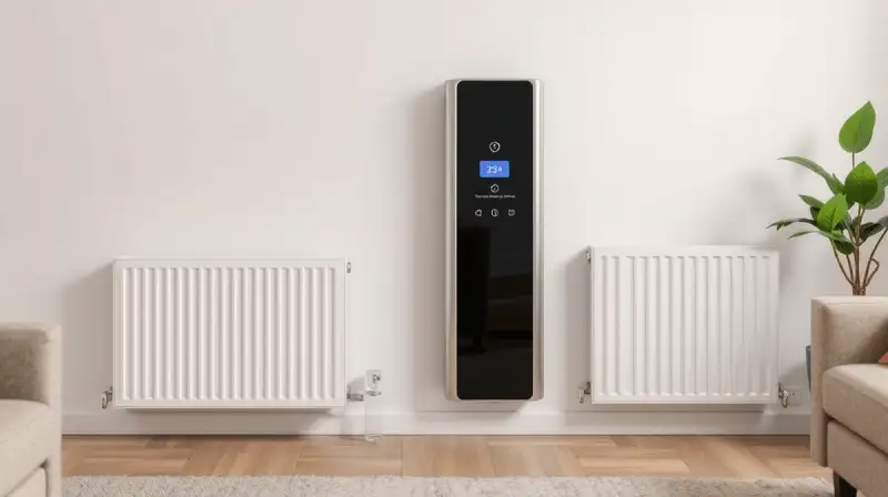 Smarte Zentralheizung im modernen Zuhause