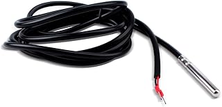 1 Stück Wasserdichtes Digitales Thermisches Tenperatur Sensor Fühler 2202 PT1000, 2M