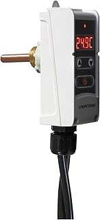 COMPUTHERM Tauchthermostat WPR-100GE, Thermostat mit Tauchhülse, Thermostatregler für Heizungsa…