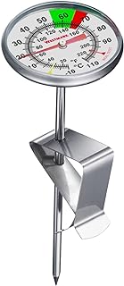 Westmark Milch-Thermometer – praktisches Küchenthermometer zum optimalen Aufschäumen von Milc…
