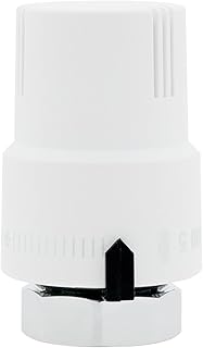VANCOCO M30×1,5 mm Thermostatkopf Heizkörperventil, Thermostat Heizung, Heizungsventil, Weiß, …