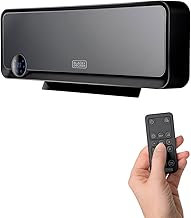 Black+Decker Keramische Wandheizung für Badezimmer | BXWSH2000E | Mit digitalem Thermostat | 200…
