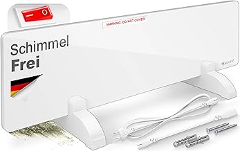 KESSER® Schimmel – Infrarotheizung – Schimmelentferner Wandheizer 50W Wand & Bad Wandheizung S…