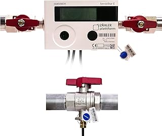 Wärmezähler Einstrahl Nenndurchfluss Qn 1,5 m³/h, Anschlussgewinde 3/4 Zoll, Baulänge 110 mm …