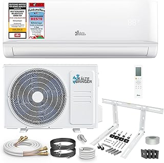 Kältebringer Split Klimaanlage Quick Connect – 12000 BTU (3,5 kW) – Klimagerät mit Heizfunktion…