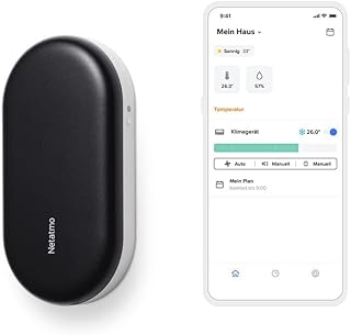 Netatmo Smarte Klimaanlagensteuerung, Smarte Klimaanlage für die Hitzewelle, kompatibel mit Alle…