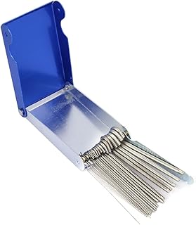 Schweißdüsenreiniger, Brennerdüsenreiniger 21-teilig für Sprinkler, Gitarrenmutter-Nadelfeile