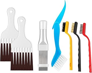 7-Piece Fin Comb Cleaning Kit – Stainless Steel Lamellenkamm for Air Conditioners, Refrigerator…