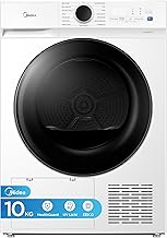 Midea Wärmepumpentrockner, 10 kg, Energieklasse D mit Wärmepumpentechnologie, UV-Licht für hyg…