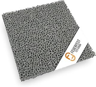 Feuerfest 123 – Feinstaubfilter Kaminofen 200x200x22 mm, Kompatibel mit Hark, Feinstaub Rußfilte…