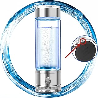 N.P Wasserstoff-Wasserflaschen-Generator mit Inhalator-Adapter, tragbarer Wasserstoff-Wasser-Masc…