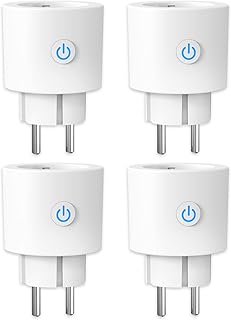 ANTELA WLAN Smart Steckdose mit Strommessung 16A, Smart Home Steckdose kompatibel mit Alexa/Googl…