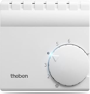 Theben 7010001 RAM 701 (Ramses) – Raumthermostat für alle Heizungsarten, Raumtemperaturregler, R…