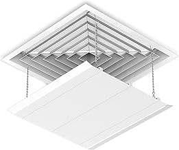 Verstellbarer Luftleitblech – Zentralheizungs-Luftstromregelung 60 x 60 cm – Optimieren Sie d…