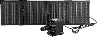 STEINBACH Zirkulationspumpe mit PV Panel – 040613 – Pumpenleistung 3.000 l/h – Für Pools m…
