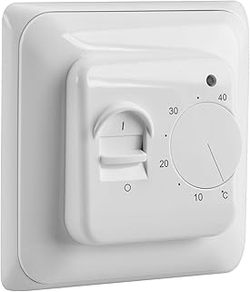 Heschen Strahlungsheizthermostat, HS-J01,AC230V 16A, Manueller Thermostatregler zur Steuerung ele…