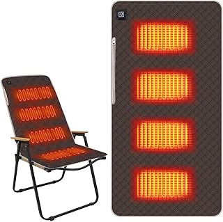 Beheiztes Sitzkissen, 45 * 90 cm Tragbares Heizkissen, Stadion Beheiztes Kissen, USB-Heizsitzkiss…