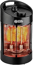 Infrarot Stand Heizstrahler – Sofortige Wohlfühlwärme für Terrasse & Innenbereich, mobil & e…