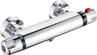 Duscharmatur mit Thermostat Duschthermostat Aufputz Thermostat Duscharmatur mit 38°C Sicherheits…