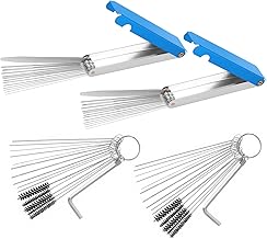 2 Stück Reinigungs Set für Vergaser,Brennerspitzen Reiniger Set 26 Reinigungsdrähte + 20 Reini…