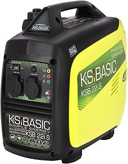 Inverter Generator KSB 22i S stromerzeuger 2000 W, Electronic Conversion Quiet Lightweight Petrol…