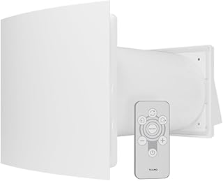 Vlano Dezentrale Wohnraumlüftung mit Wärmerückgewinnung, 125 mm, mit Fernbedienung, Temperatur…