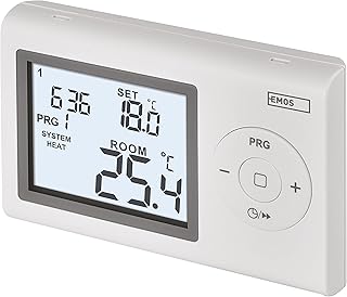 EMOS digitaler Raumthermostat, programmierbarer Wandthermostat für Heizung und Kühlungssysteme,…