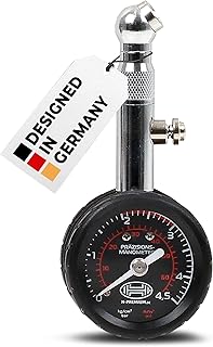 HEYNER® Reifendruckprüfer Luftdruckprüfer Manometer für Reifen bis 4,5bar Präzise Luftdruckm…