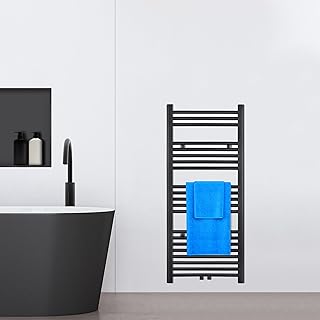 VILSTEIN® Badheizkörper [115x50cm] – Handtuchheizkörper Elektrisch Nutzbar – Handtuchtrockner …