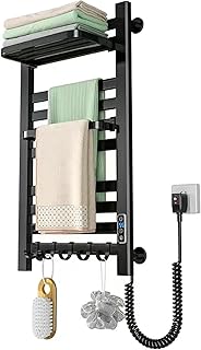 Könighaus Badheizkörper als Handtuchwärmer – 180W – Kleb- & schraubbare Montage – rostfreier H…