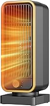 Heizlüfter Klein Energiesparend – 900W Leiser Elektrischer PTC Keramik, 3-Gang heizgeräte, Heat…