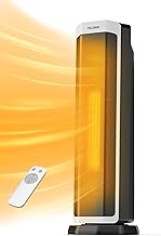 PELONIS Elektrischer Heizlüfter 2000W mit Fernbedienung, 3S Schnellheizung & ECO Modus, 75° Osz…