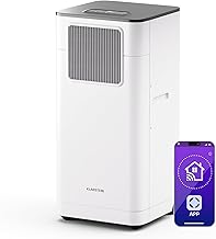 Klarstein Mobile Klimaanlage mit Abluftschlauch – 7000 BTU, 3-in-1, Leise & Energieeffizient, Sma…
