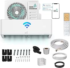 12000 BTU Split Klimaanlage und Heizung – Energieeffiziente 230V Inverter mit Komplettem Instal…