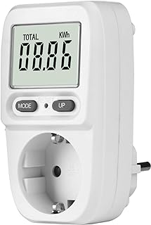 MECHEER Stromverbrauchsmesser Energiekostenmessgerät Stromzähler für Steckdose, Energiemessger…
