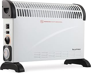 blumax Heizgerät 2000W | energiesparende Konvektorheizung | Elektroheizung für Innenräume | mi…