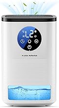 Luftentfeuchter, 1600ML Kleiner Energiesparender luftentfeuchter elektrisch, Tragbar, Ultraleise,…