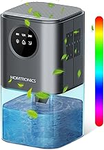 Luftentfeuchter Elektrisch, [1700ML] Homtronics Kleiner Energiesparender Luftentfeuchter, Tragbar…