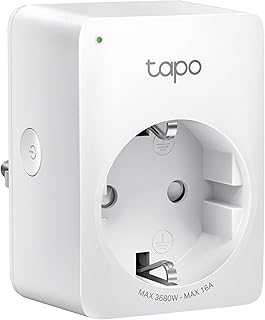 TP-Link Tapo Smart WLAN Steckdose Tapo P110 mit Energieverbrauchskontrolle, Smart Home Alexa Stec…