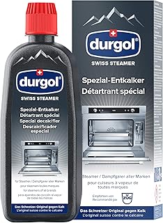 durgol swiss steamer Spezial-Entkalker – Kalkentferner für Steamer bzw. Dampfgarer aller Marke…