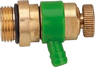 Entleerungsventil mit O-Ring, 1/4″ messing, für Ventile bis 2″