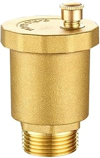 1 Stück Entlüftungsventil, Messing Automatisches Entlüftungsventil, Außengewinde, Entlüftung…