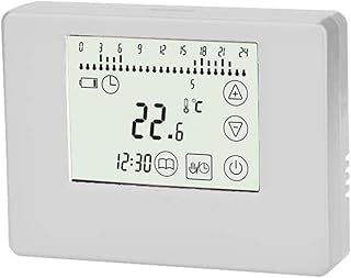 SM-PC®, Thermostat Touchscreen Ivory, Aufputz, potentialfreier Ausgang, Batteriebetrieben,für F…