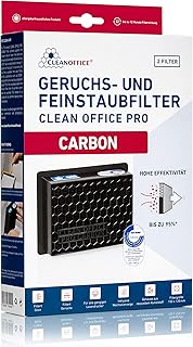 PRO CARBON Geruchs- und Feinstaubfilter für Laserdrucker 2 Stück