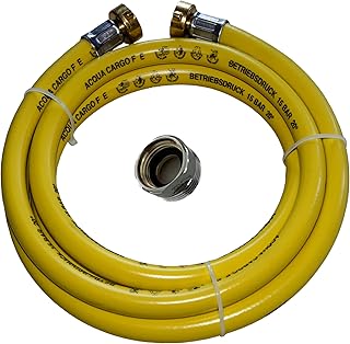 Heizung Füllschlauch 2,5m, 5m, 10m mit Adapter für Wannen- oder Duscharmatur Gewinde ½“ x ¾…