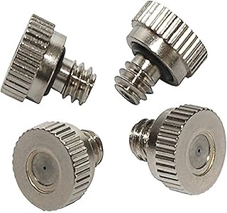 O’FRESH Sprühnebel düsen x 4 for Sprühnebel kühlung terrasse – Für Outdoor-Nebler – Edelstah…